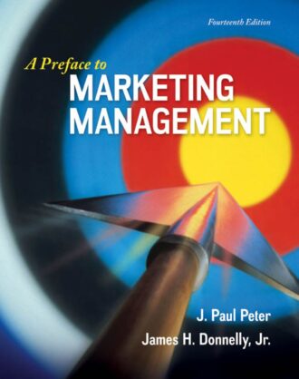 A Preface to Marketing Management 14th 14E