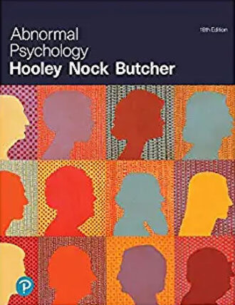 Abnormal Psychology 18E 18th Jill M Hooley