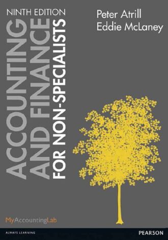 Accounting and Finance for Non Specialists 9th 9E
