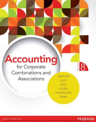 Accounting for Corporate Combinations and Associations 8E