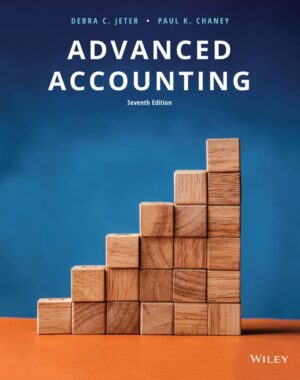 Advanced Accounting 7th 7E Debra Jeter Paul Chaney