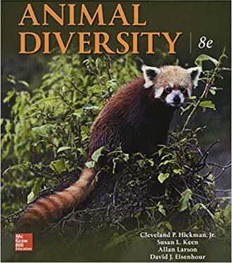 Animal Diversity 8th 8E Cleveland Hickman Susan Keen
