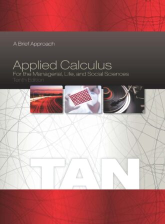 Applied Calculus 10th 10E Soo Tan