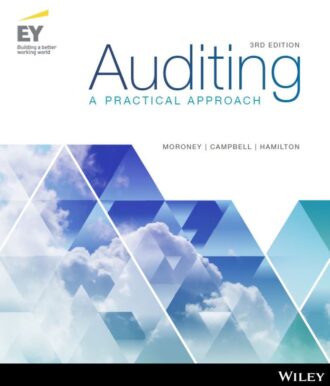 Auditing; A Practical Approach 3rd 3E Robyn Moroney