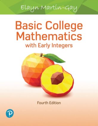 Basic College Mathematics with Early Integers 4th 4E