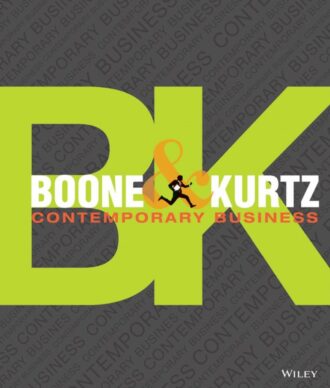Boone and Kurtz’s Contemporary Business 16th 16E