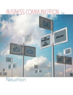 Business Communication; In Person in Print Online 9th 9E