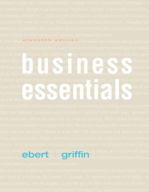 Business Essentials 11th 11E Ronald Ebert