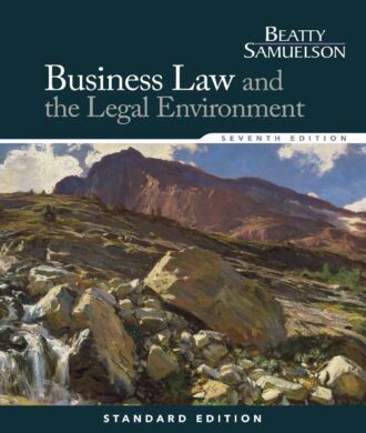Business Law and the Legal Environment 7th 7E