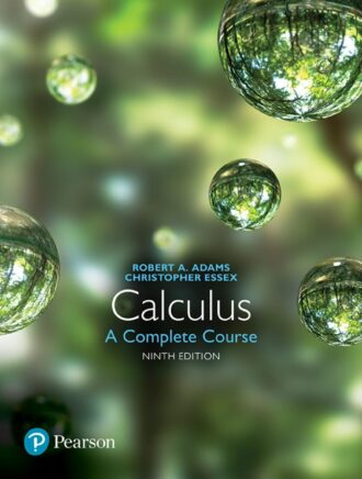 Calculus; A Complete Course 9th 9E Adams