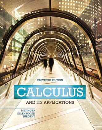 Calculus and Its Applications 11th 11E