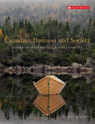 Canadian Business and Society 4th 4E