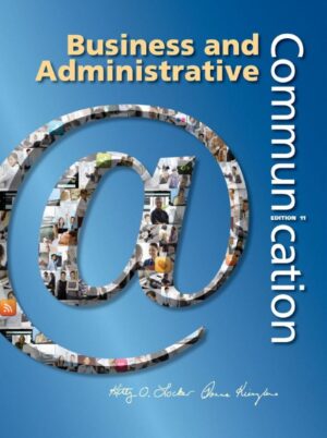 Business and Administrative Communication 11th 11E
