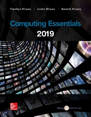 Computing Essentials 2019 27th 27E Timothy O’Leary