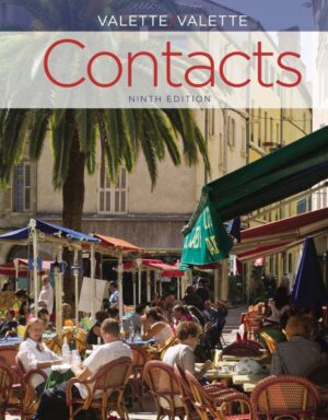 Contacts Langue et Culture Francaises 9th 9E Jean Paul Valette
