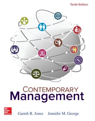 Contemporary Management 10th 10E Gareth Jones