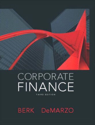 Test Bank Corporate Finance 3rd 3E Jonathan Berk