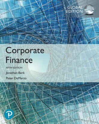 Corporate Finance 5th 5E Jonathan Berk Peter DeMarzo