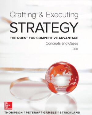 Crafting and Executing Strategy 20th 20E