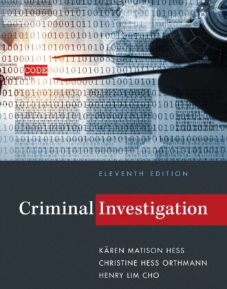 Criminal Investigation 11th 1E Kären Matison Hess
