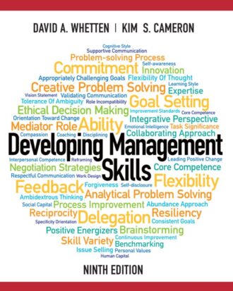 Developing Management Skills 9th 9E