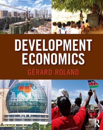 Development Economics 1st 1E Gérard Roland