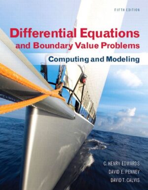 Differential Equations and Boundary Value Problems 5th 5E