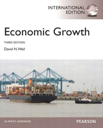 Economic Growth 3rd 3E David Weil