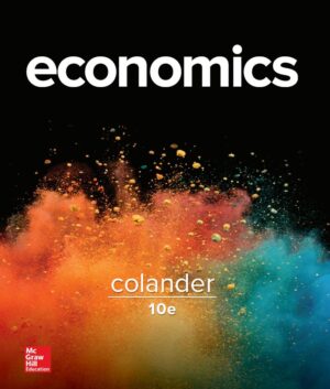 Economics 10th 10E David Colander