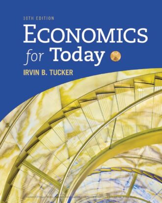 Economics for Today 10th 10E Irvin Tucker