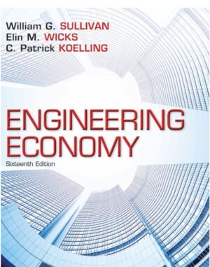 Engineering Economy 16th 16E William Sullivan