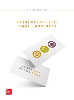 Entrepreneurial Small Business 5th 5E Jerome Katz