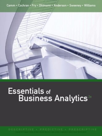 Solution Manual Essentials of Business Analytics 2nd 2E
