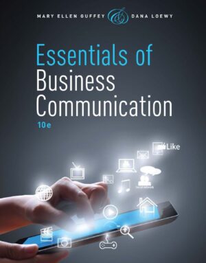 Essentials of Business Communication 10th 10E