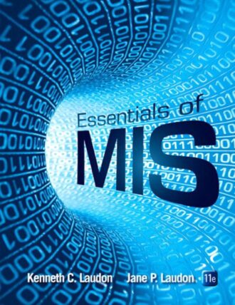 Essentials of MIS 11th 11E Kenneth Laudon