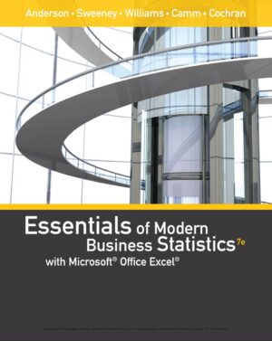 Essentials of Modern Business Statistics 7th 7E