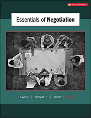 Essentials of Negotiation 3rd 3E Kevin Tasa