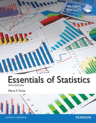 Essentials of Statistics 5th 5E Mario Triola