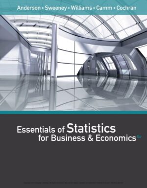 Essentials of Statistics for Business and Economics 8th 8E