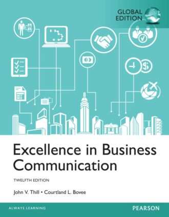 Excellence in Business Communication 12th 12E