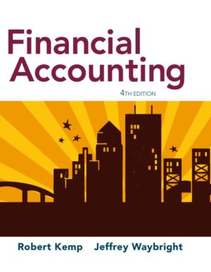 Financial Accounting 4th 4E Robert Kemp