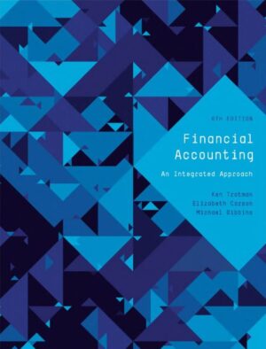 Solution Manual Financial Accounting; an Integrated Approach 6th 6E