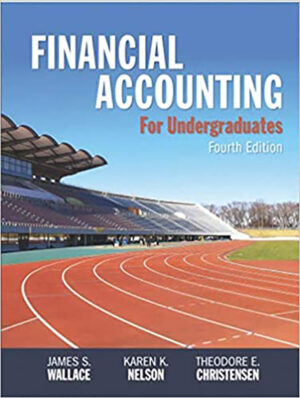 Financial Accounting for Undergraduates 4th 4E