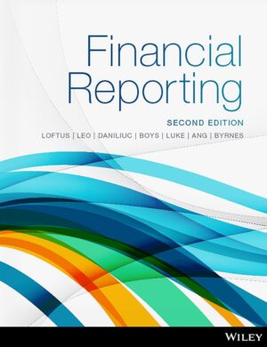 Financial Reporting 2nd 2E Janice Loftus