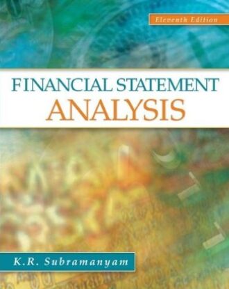 Test Bank Financial Statement Analysis 11th 11E