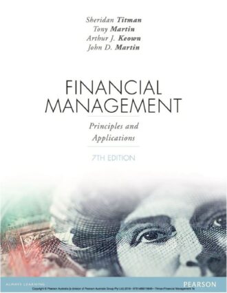Financial management; principles and applications 7th 7E