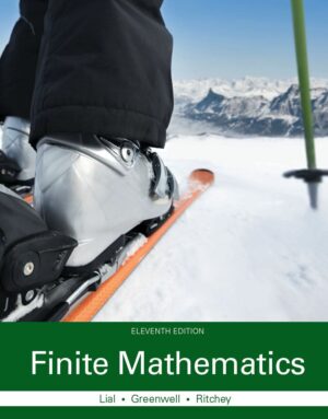 Finite Mathematics 11th 11E Margaret Lial