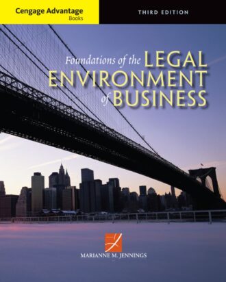 Foundations of the Legal Environment of Business 3rd 3E