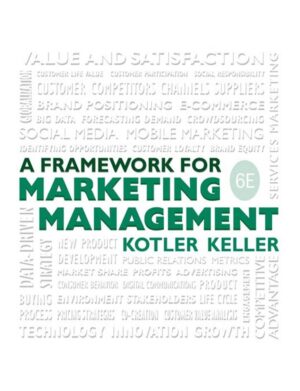 Framework for Marketing Management 6th 6E