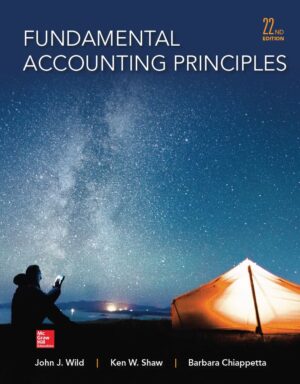 Test Bank Fundamental Accounting Principles 22nd 22E John Wild